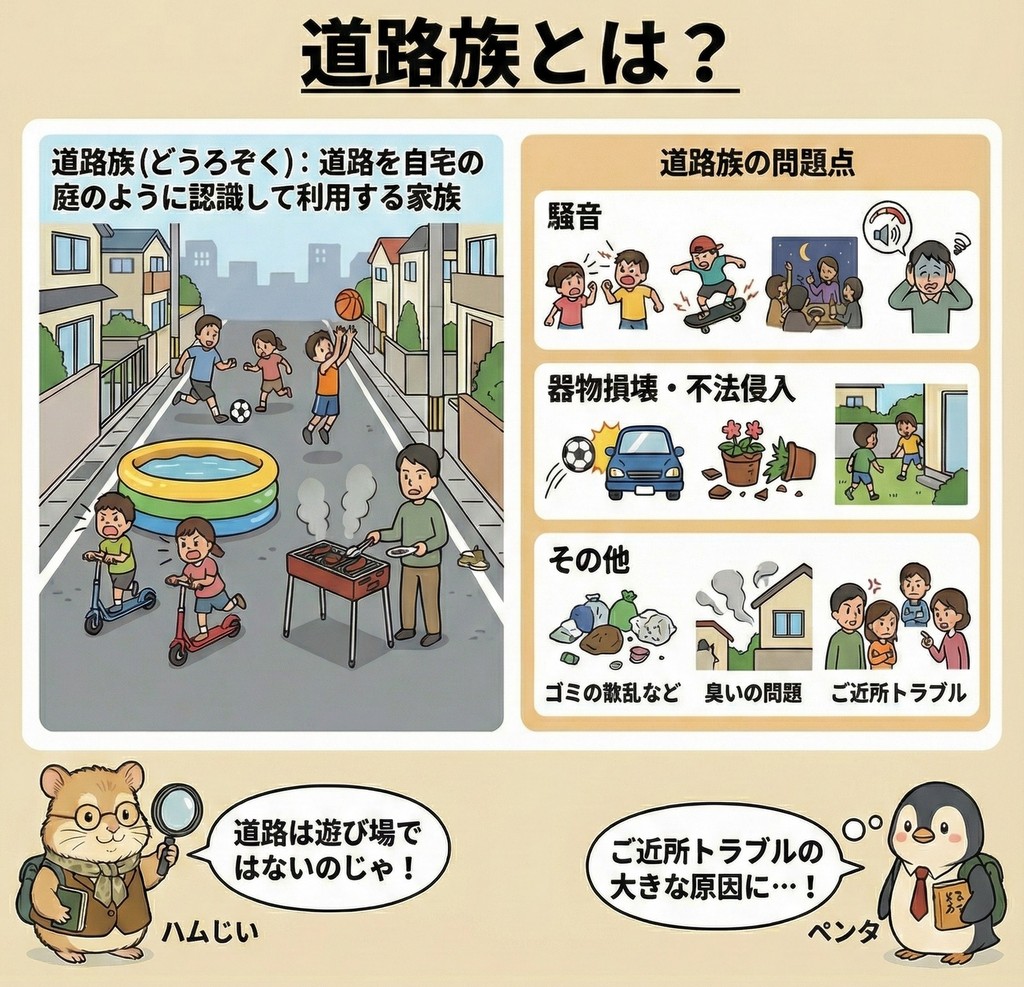 そもそも「道路族」とは？分譲地がトラブルの温床になる理由
