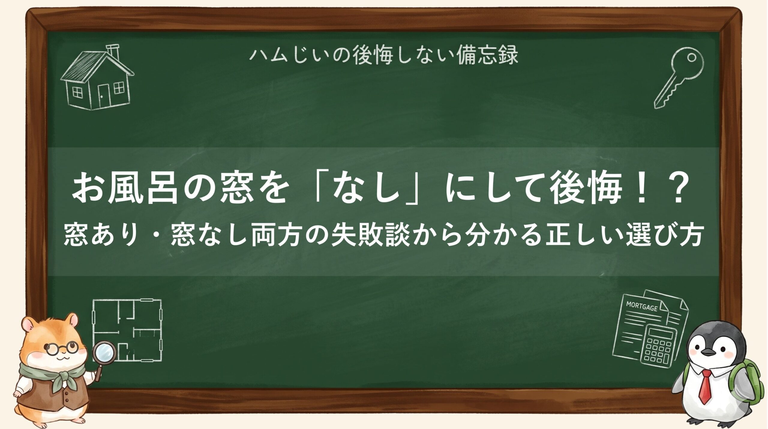 お風呂の窓を「なし」にして後悔！？窓あり・窓なし両方の失敗談から分かる正しい選び方